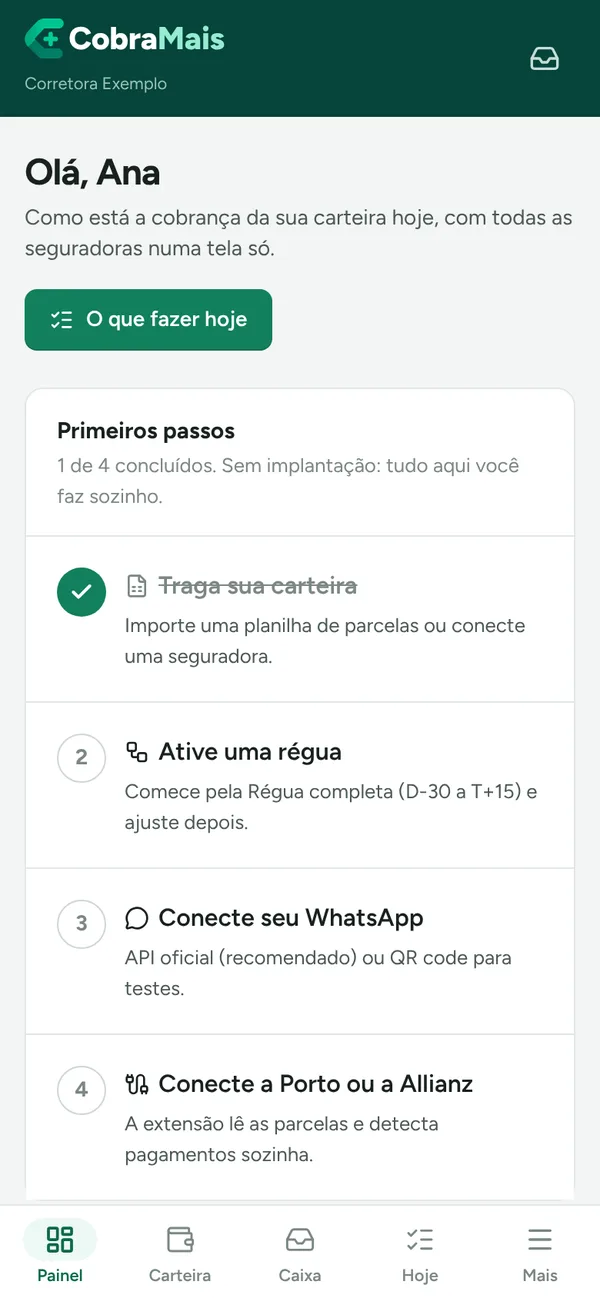 CobraMais no celular